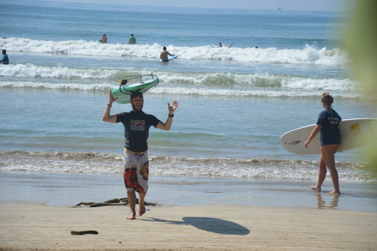 Surfing in Sri Lanka