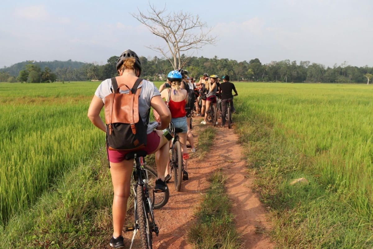 Biking in Galle