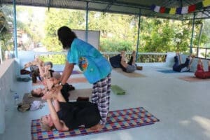 Yoga volunteering program